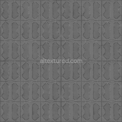 Preview — Archviz Floor Metal Sci Scifi Spaceship Substance — Seamless PBR Texture