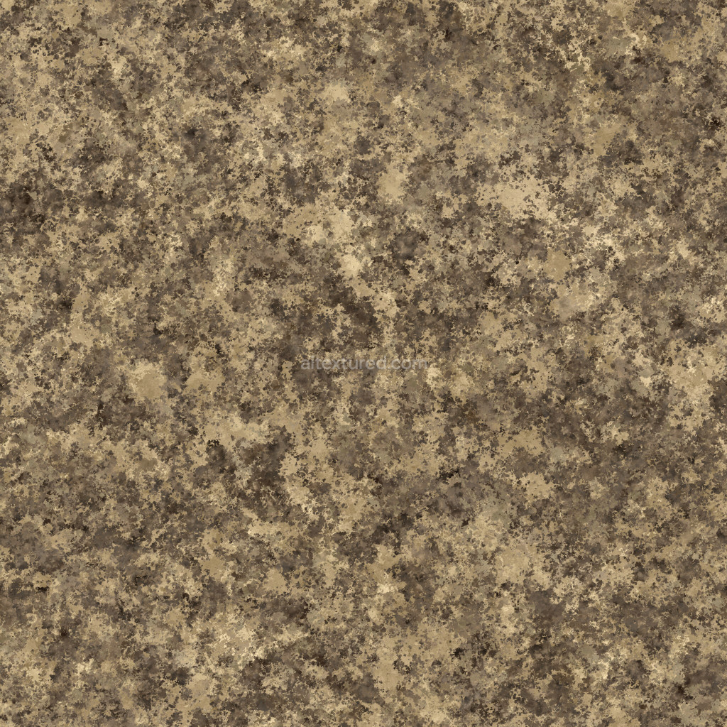 Seamless granite PBR texture in earthy tones
