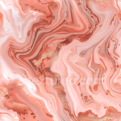 seamless Seamless 3D PBR Marble Texture in Blush Pink with Distinct Copper Swirls texture 8k free download PBR
