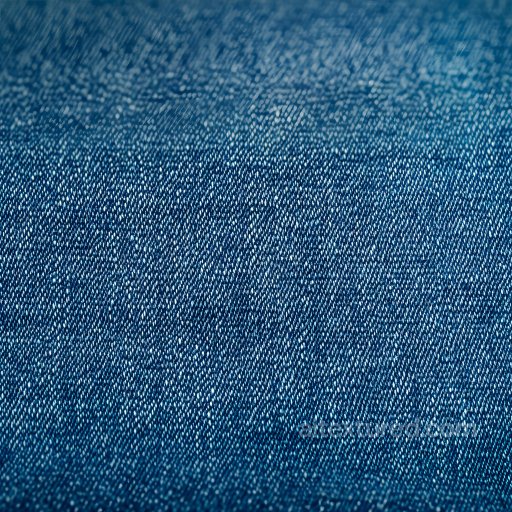 Denim jeans - Cracked Denim Textile PBR Texture with Worn Blue Fabric Detail texture preview