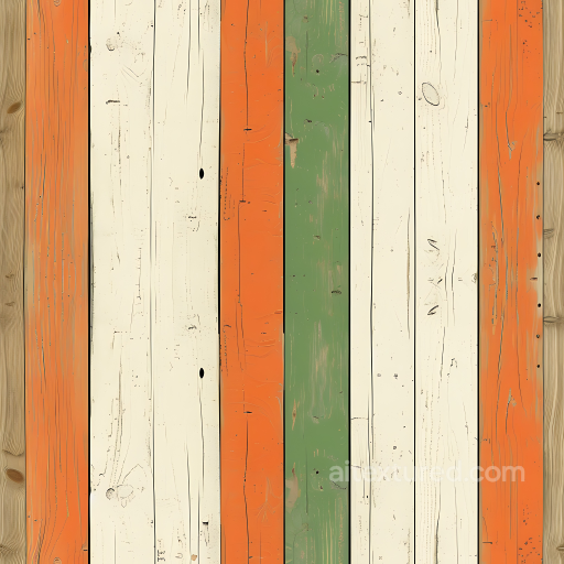 Worn Painted Wood Planks Seamless Texture with Rustic Details seamless Wood PBR texture