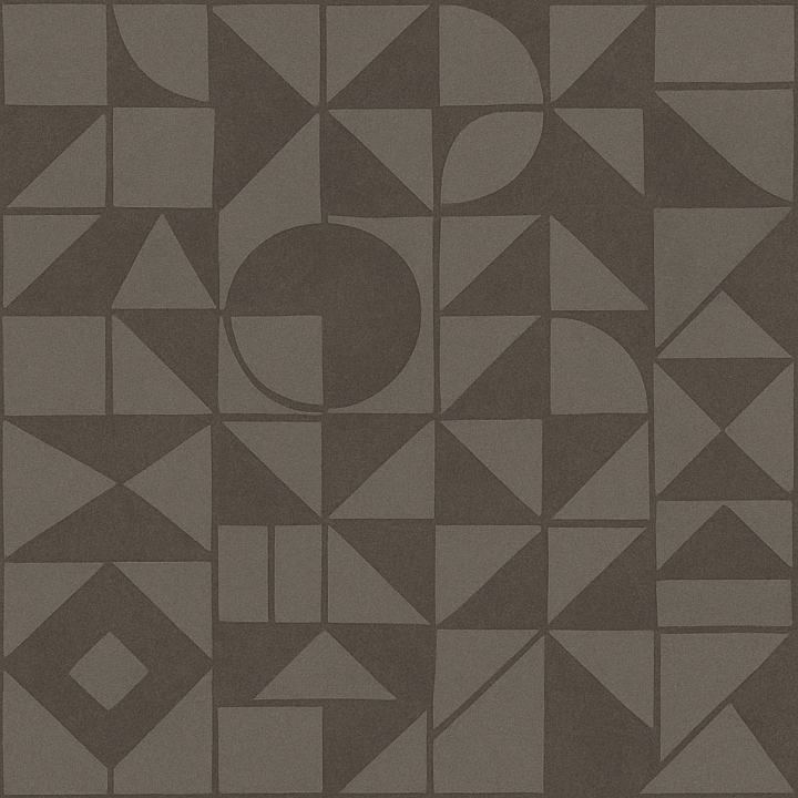 Matte Geometric Pattern seamless PBR texture preview