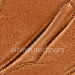 seamless Seamless 3D Tan Pebbled Leather PBR Texture with Stitching Details and Glossy Finish texture 8k free download PBR
