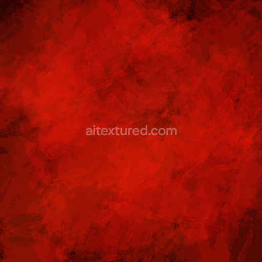 Seamless 3D PBR Red Watercolor Texture with Rich Opacity Variations