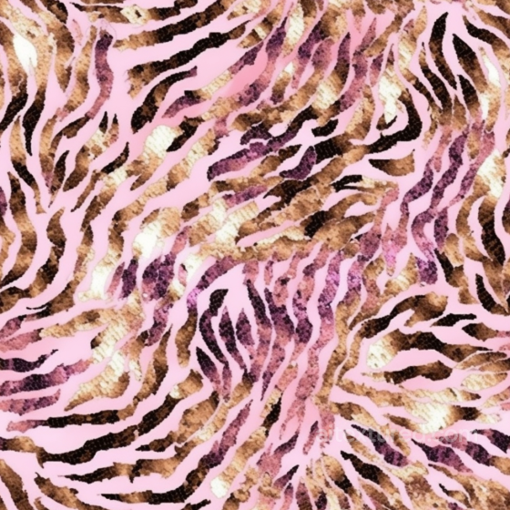 Pink Leopard Print Skin Seamless Texture with Brown and Black Spots Leopard Print texture preview