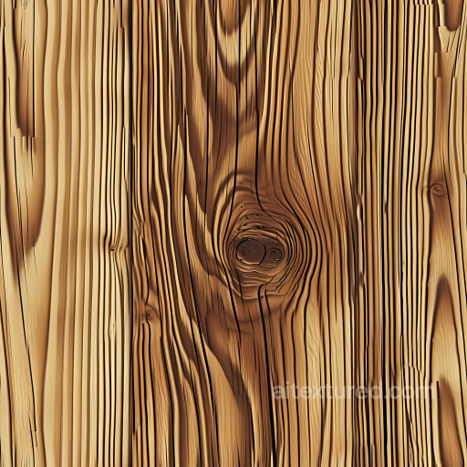 Light Pine Wood Planks Texture with Distinct Grain and Knots seamless Wood PBR texture