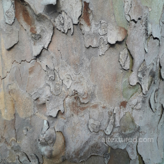 Weathered Tree Bark Texture with Natural Peeling and Rough Surface Wood texture preview