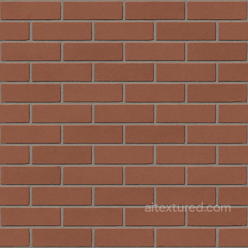 Seamless Matte Brick 3D Texture PBR 8K Smooth Modern Facade Wall Surface seamless Brick PBR texture