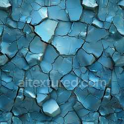seamless Seamless 3D Cracked Blue Paint Texture with Detailed Peeling and Cracks PBR Material texture 8k free download PBR
