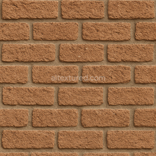 Coarse Clay Brick Texture Seamless 1024X1024