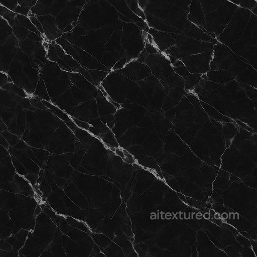 Detailed Black Marble Seamless Texture seamless Marble PBR texture