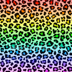 seamless Seamless 3D PBR Leopard Print Texture Featuring Multicolored Gradient Fabric Pattern texture 8k free download PBR