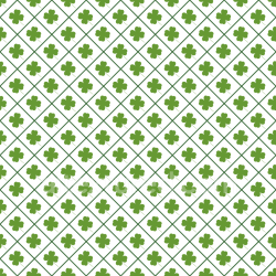 seamless Seamless 3D PBR St Patrick Clover Pattern Texture with Green Geometric Motif texture 8k free download PBR
