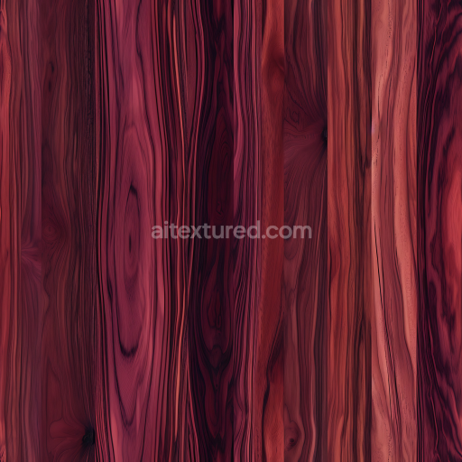 Seamless 3D Redwood Planks PBR Wood Texture with Rich Grain Detail