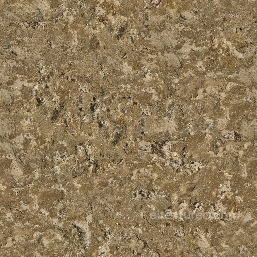 Seamless High-Quality Dirt Texture seamless Ground surface PBR texture