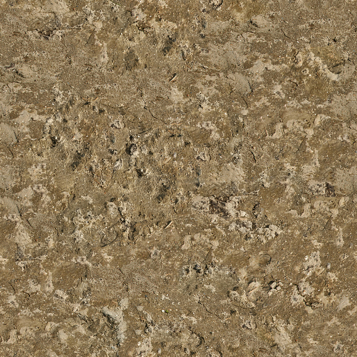 High-Quality Dirt seamless PBR texture preview