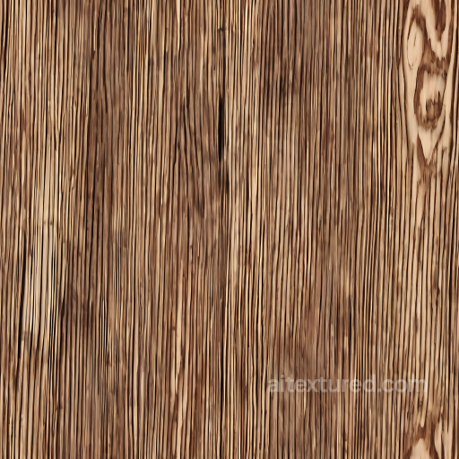 Weathered Pine Wood PBR Texture with Vertical Grain and Knots seamless Wood PBR texture