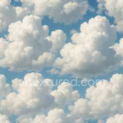 seamless Photorealistic Cumulus Seamless Texture texture 8k free download PBR
