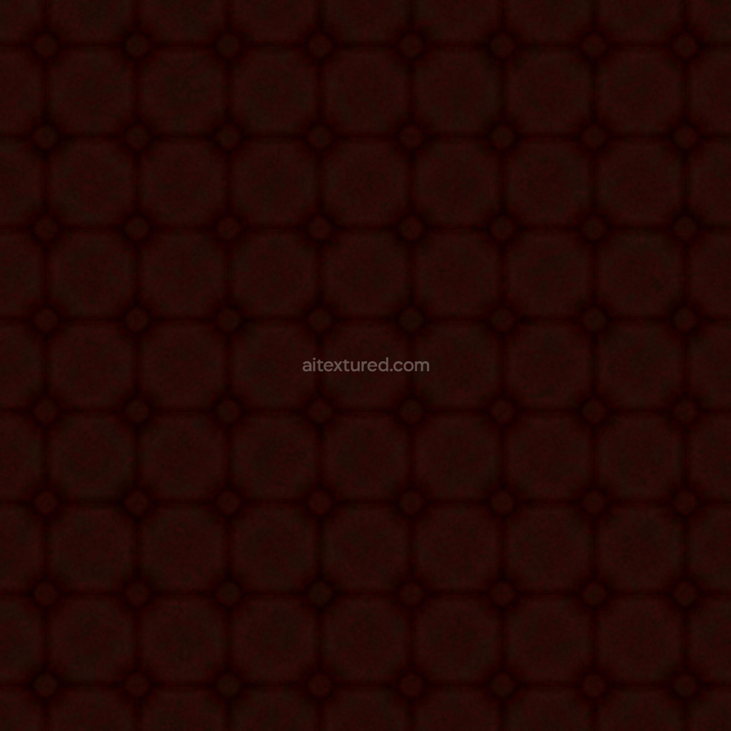 Seamless leather PBR texture in dark color