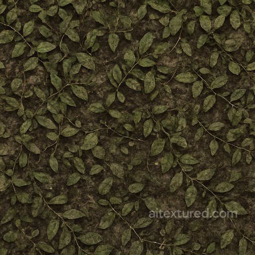 Dirty Dense Foliage Seamless Texture seamless Foliage PBR texture
