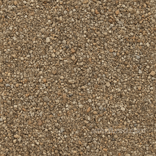 Of Gravel Path Surface With Mixed Gravel And Earth Tones texture preview