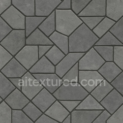 seamless Geometric Stone Floor Seamless Texture texture 1024x1024 free download PBR