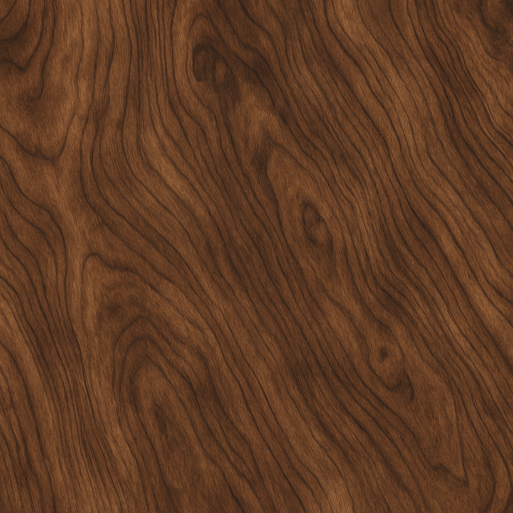 Detailed Walnut Wood seamless PBR texture preview