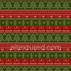 seamless Seamless 3D PBR Christmas Knitted Fabric Texture with Trees and Snowflakes texture 8k free download PBR