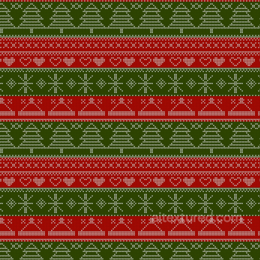 Christmas Knitted Fabric Texture with Trees and Snowflakes seamless All Christmas Digital paper PBR texture