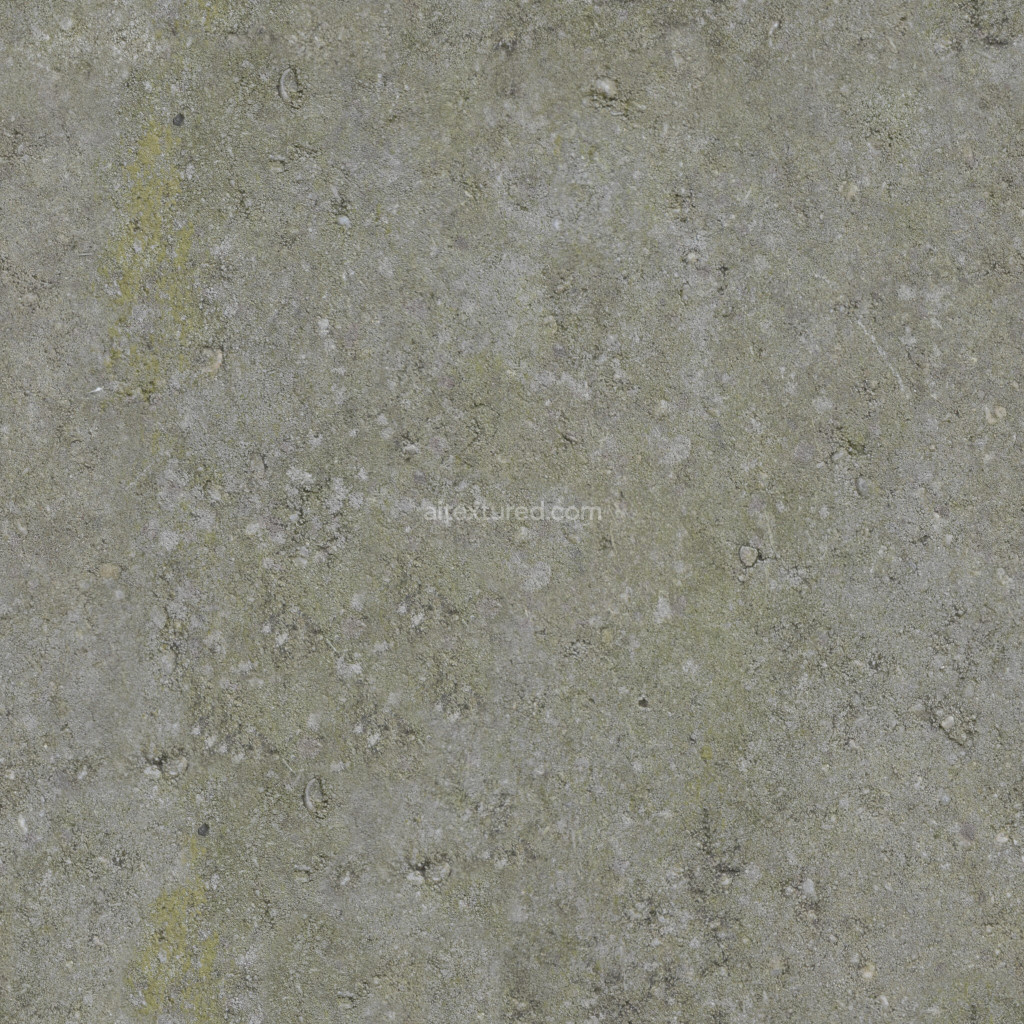 Seamless concrete PBR texture with a weathered look