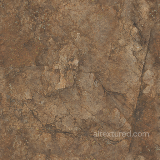 Rock Face seamless Rock PBR texture