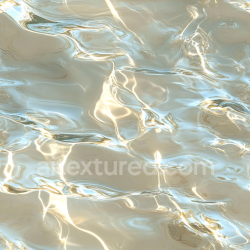 seamless Seamless 3D PBR Texture of Shimmering Shallow Water with Light Reflections texture 8k free download PBR