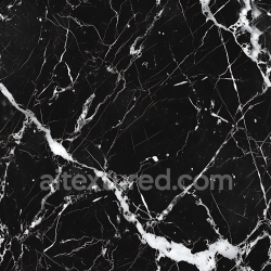 seamless Seamless 3D Black Marble PBR Texture Featuring Bold White Veins and Polished Finish texture 8k free download PBR