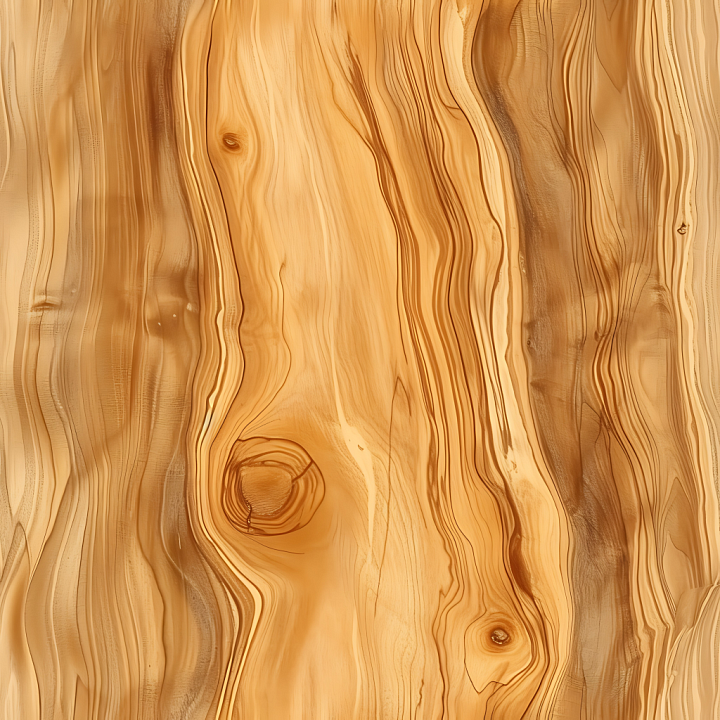 Light Pine Wood Planks with Natural Knots and Grain seamless PBR texture preview