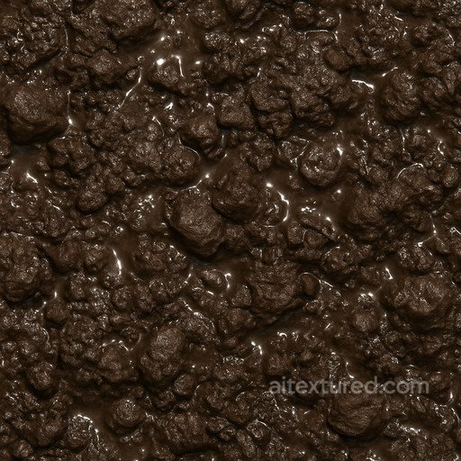 Shiny Soil Seamless Texture seamless Basic-materials PBR texture