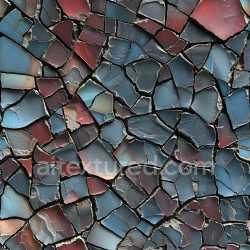 seamless Seamless 3D PBR Cracked Metal Texture with Iridescent Fractures and Jagged Edges texture 8k free download PBR