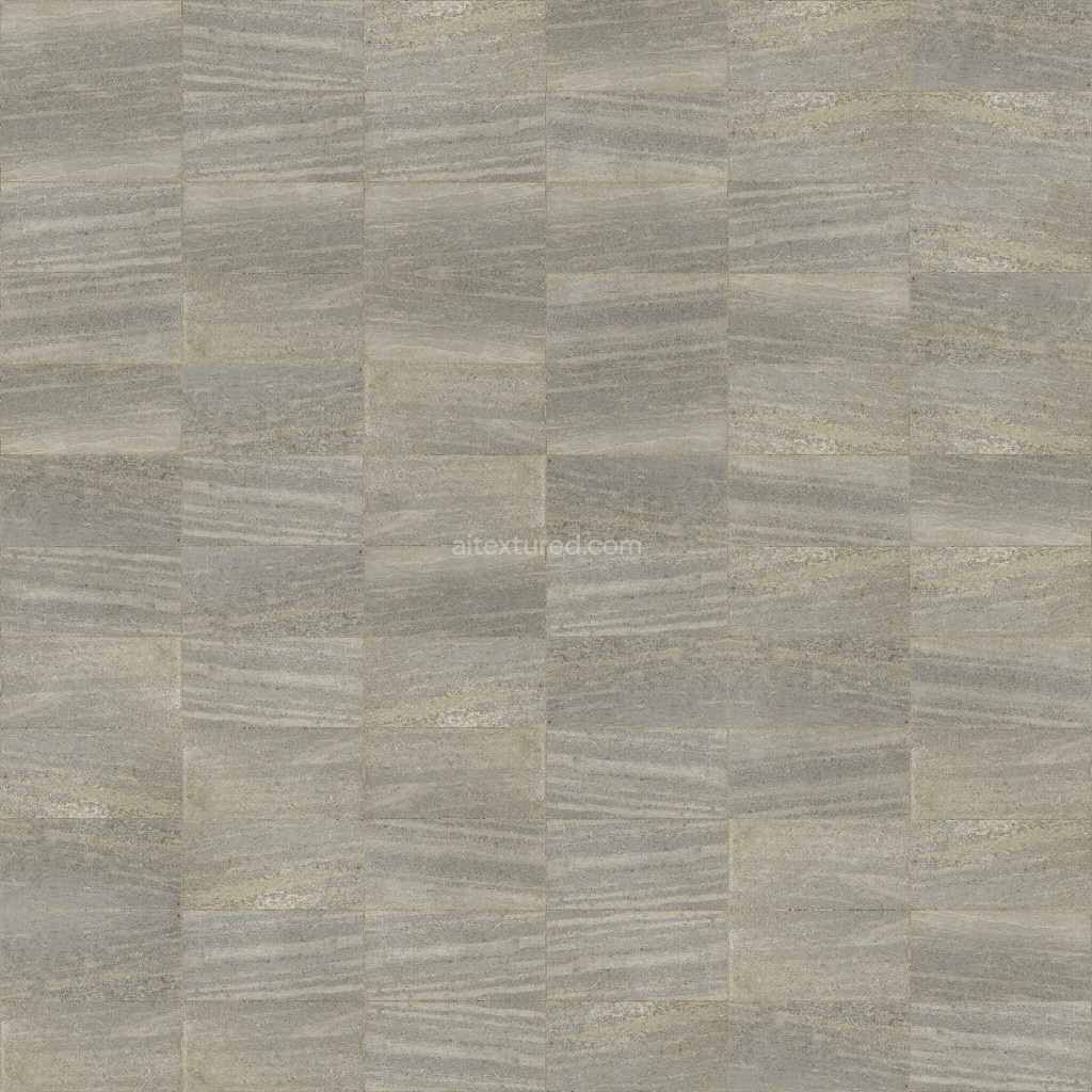 Seamless paving stones texture for 3D applications