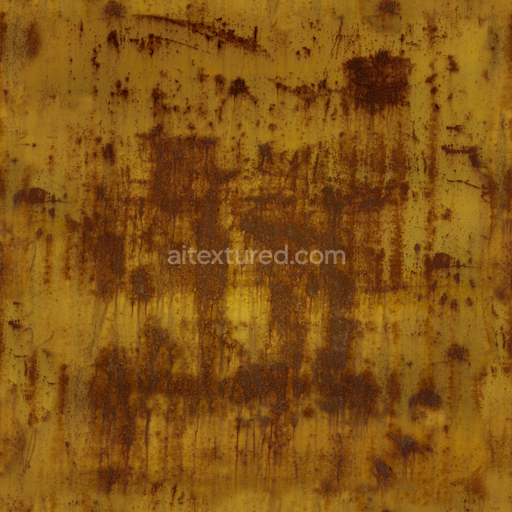 Metal Rusted Rusty — Old Metal Rusted Worn Old Metal — PBR seamless 3D texture