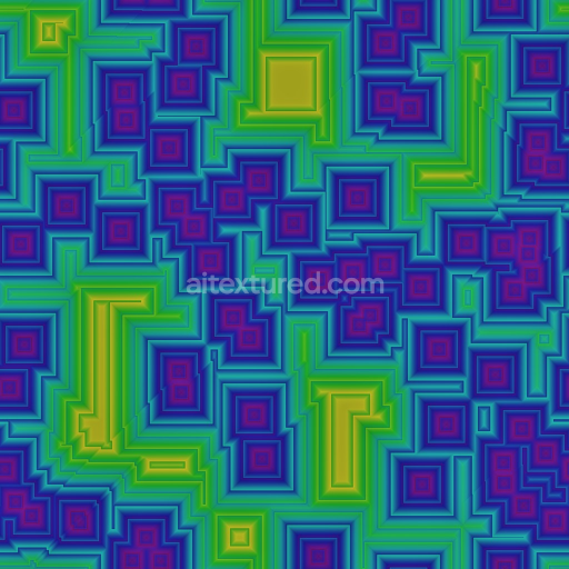 Abstract Archviz Crystal Metal Substance Designer — Seamless PBR Texture