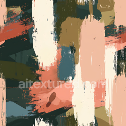 seamless Seamless 3D Artistic Brush Stroke Camouflage PBR Texture with Abstract Organic Shapes texture 8k free download PBR