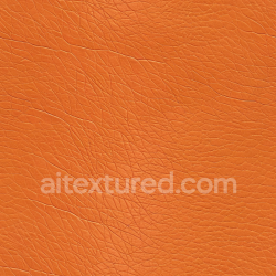 seamless Seamless 3D Aged Orange Leather PBR Texture with Fine Wrinkles texture 8k free download PBR