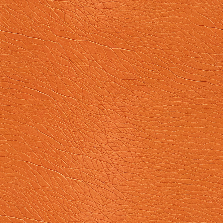Aged Orange Leather with Fine Wrinkles seamless PBR texture preview