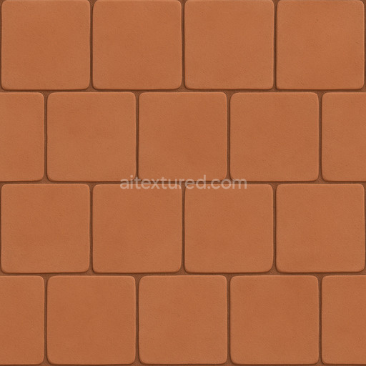 Matte Clay Tiles Texture Seamless 1024X1024