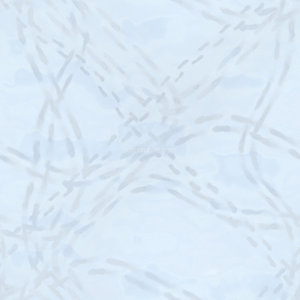 Seamless snow PBR texture with a soft, frosty appearance