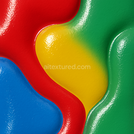 Seamless 3D Texture PBR 8K Glossy Finish Blow Molded Plastic Surface
