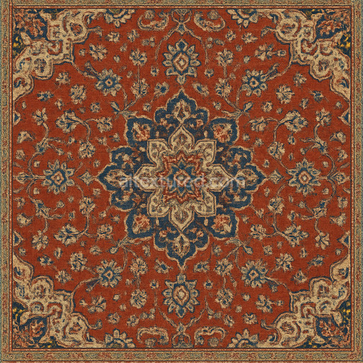 Detailed Oriental Carpet Texture Seamless