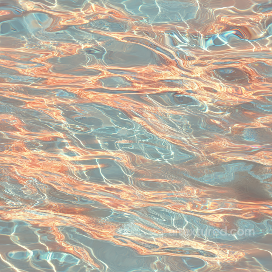 Pool Water Texture Featuring Soft Ripples and Warm Golden Reflections Water texture preview