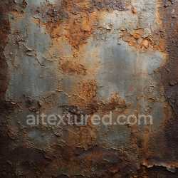 seamless Seamless 3D PBR Rusty Metal Texture Featuring Peeling and Cracked Paint with Rich Rust Tones texture 8k free download PBR