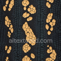 seamless Seamless 3D Stylized Cracked Skin PBR Texture Featuring Golden Flakes and Organic Patterns texture 8k free download PBR