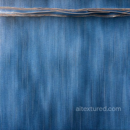Cracked Denim Fabric PBR Texture with Detailed Wear and Tear seamless Denim jeans PBR texture